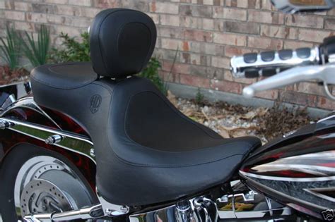 harley fatboy seat|harley fatboy seat with backrest.